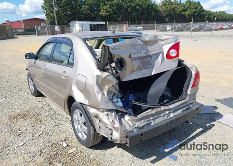 2005 Toyota Corolla Ce/Le/S из США, поврежденный, VIN 2T1BR30E95C457432